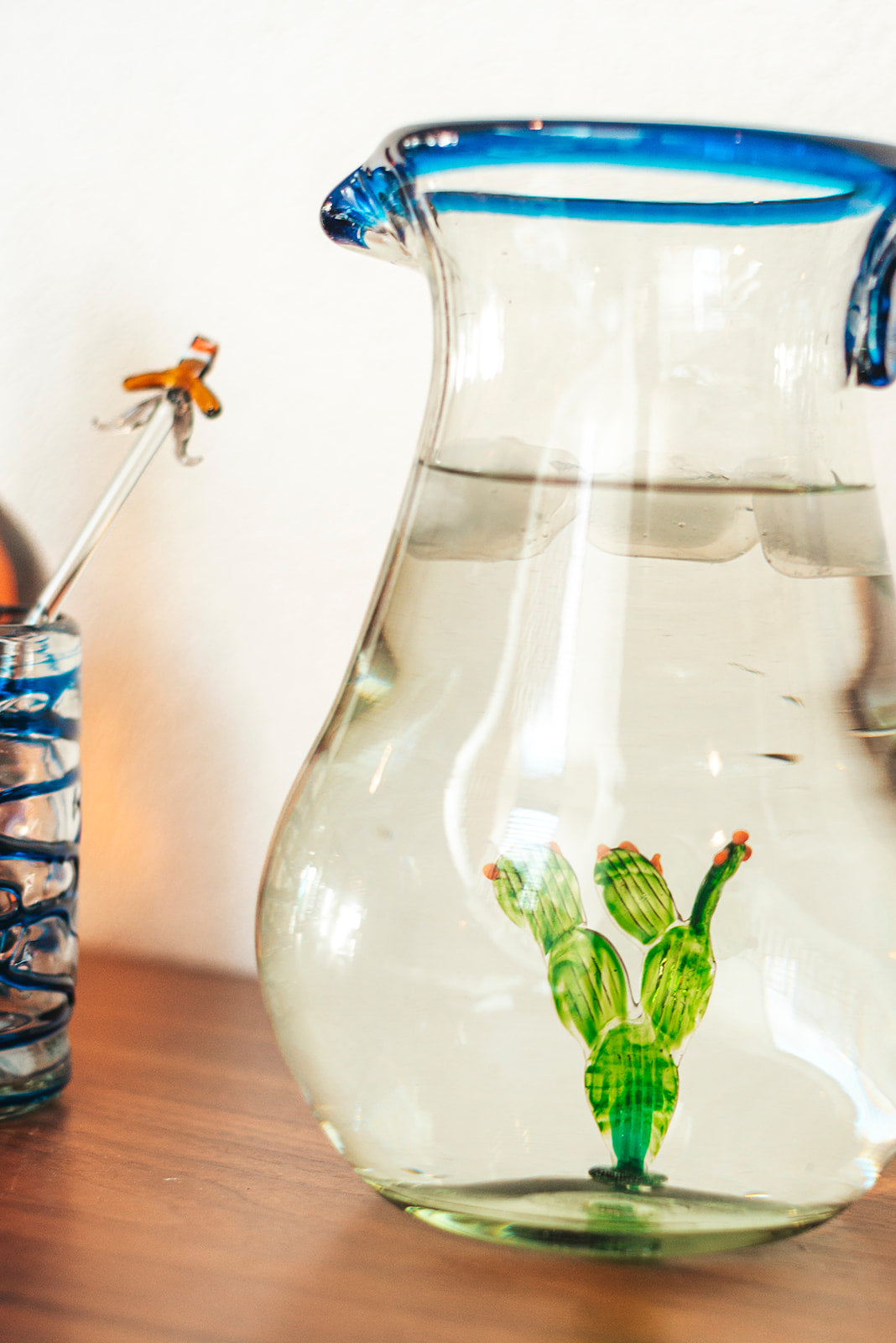 Hand-blown glass Jugs