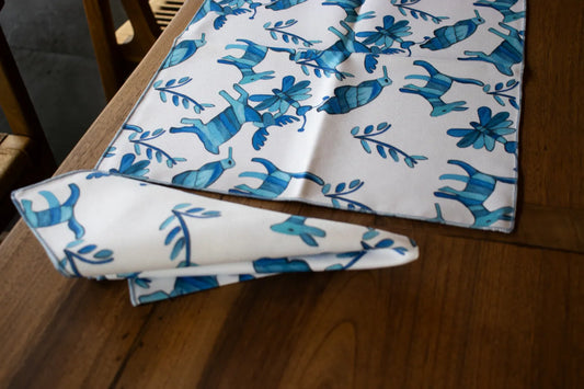 Mexican Blue Otomies Napkins