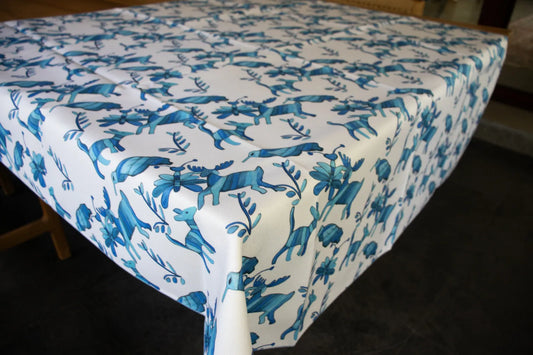 Mexican Blue Otomies Tablecloths