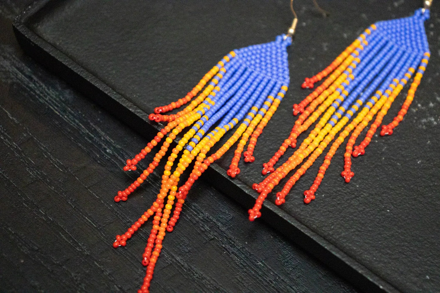 Peacock Earrings