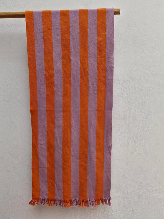 Pink and Peach Tablerunners